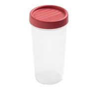Tatay Twist - Recipiente Redondo De 0.6l Con Cierre Hermético A Rosca. Rojo Arandano