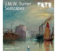 Tate: J.M.W. Turner Seascapes Wall Calendar 2025 (Art Calendar)