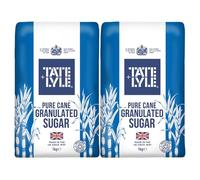 Tate & Lyle Azúcar Pura De Caña Granulado De Comercio Justo (1 Kg) (Paquete de 2)