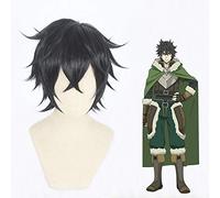 Tate No Yuusha No Nariagari Naofumi Iwatani Cosplay pelucas corto negro pelo sintético Perucas Halloween carnaval Anime disfraz peluca Kuxd470C