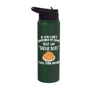 Tater Tot Apparel - Impresionante diseño divertido para amantes de Tots Stainless Steel Insulated Water Bottle
