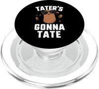 Taters Gonna Tate - Camiseta para niños, diseño con Texto Haters Gonna Hate Funny Potato PopSockets PopGrip para MagSafe