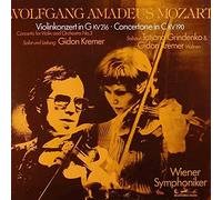 Tatiana Grindenko - Gidon Kremer - Wolfgang Amadeus Mozart - Wiener Symphoniker - Violinkonzert In G KV 216- Concertone In C KV 190 - Eurodisc - 27 318 KK