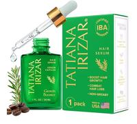 Tatiana Irizar Suero de crecimiento del cabello para mujeres, suero para el crecimiento del cabello, romero no graso y cuidado del cabello Amla, natural