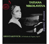 Tatiana Nikolayeva Vol. 1: CDs:Shostakovich 24 Preludes & Fugues Op. 87. DVD: Tchaikovsky concerto
