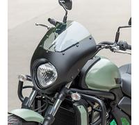 TaTonCycle Máscara de lámpara de motocicleta para Vulcan S VN 650 2015-2026 (negro mate + gris ahumado)