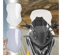 TaTonCycle Parabrisas de Motocicleta Protector de Cubierta deflectora de Parabrisas Visera Deportiva Delantera Compatible con H-Onda NC750X 2021 2022 2023 NC-750X NC 750X 21 22 23 (Gris Humo)