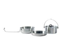 Tatonka Camp Set Large, juego de cocina, plata Onesize Silver