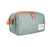 Tatonka Neceser Cosmetic Double Zip Pouch (6L) - Bolsa de Lavado Grande con Doble Apertura con Cremallera y Varios Compartimentos - 17 x 27 x 13 cm, Sage Green., 17 x 27 x 13 cm, Neceser Grande con