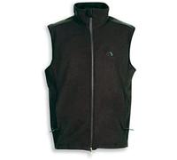 Tatonka Essential Hombre Belmont Vest Chaleco de Forro Polar, otoño/Invierno, Hombre, Color Negro, tamaño Large