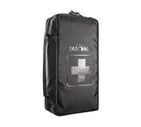 Tatonka First Aid M - Bolsa de primeros auxilios (sin contenido) con compartimento principal dividido y trabilla para cinturón, para rellenar, dimensiones: 26 x 13,5 x 8 cm (negro)