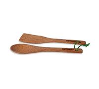 Tatonka Flatware Cooking Spoon Set Cuchara+espátula Madera Metal Unisex Adultos