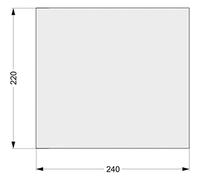 Tatonka Floorsheet Tyvek 1 - Base para Tienda de campaña (120 x 220 cm), Ultraligera, Impermeable, se Puede Cortar a Medida y con Paquete pequeño, sin PFC/PFAS