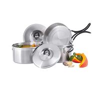 Tatonka Cookset Regular, juego de cocina, plata Onesize Silver