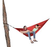 Tatonka Hamaca Doble Unisex para Adultos, Color Rojo, 290 x 190 cm