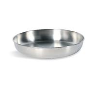 Tatonka Mess Kit Picnic Plate 16 cm Plato INOX Metal Unisex Adultos