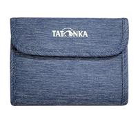 Tatonka Monedero Euro Wallet - Monedero con Cierre de con 5 Ranuras para Tarjetas de crédito, Compartimento para Billetes y Bolsillo con Cremallera para Monedas - 10 x 14 x 2 cm - Azul Marino
