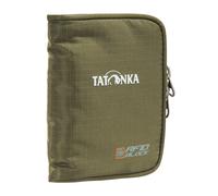 Tatonka Zip Money Box RFID B Billetero, Accesorio de Viaje Unisex Adulto, Olive, 9 x 11 x 2 cm