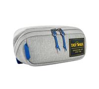 Tatonka Neceser Square Zip Pouch S (1L) - Bolsa de Lavado Plegable con 2 Bolsillos de Malla con Cremallera, sin PFC/PFAS, 8 x 19 x 7 cm (Gris)