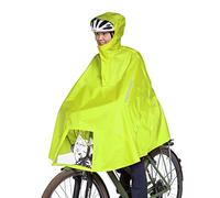 Tatonka Poncho de bicicleta unisex, color amarillo de seguridad, talla M EU