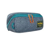 Tatonka Neceser Square Zip Pouch M (2L) - Bolsa de Lavado Plegable con 2 Bolsillos de Malla con Cremallera, sin PFC/PFAS, 10 x 25 x 9 cm (Azul Marino)