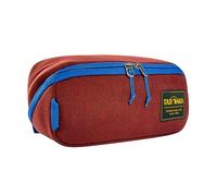 Tatonka Neceser Square Zip Pouch M (2L) - Bolsa de Lavado Plegable con 2 Bolsillos de Malla con Cremallera, sin PFC/PFAS, 10 x 25 x 9 cm (Tango Rojo)
