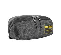 Tatonka Neceser Square Zip Pouch S (1 L) - Bolsa de Lavado Plegable con 2 Bolsillos de Malla con Cremallera sin PFC/PFAS - 8 x 19 x 7 cm (Negro)