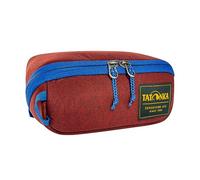 Tatonka Neceser Square Zip Pouch S (1L) - Bolsa de Lavado Plegable con 2 Bolsillos de Malla con Cremallera, sin PFC/PFAS, 8 x 19 x 7 cm (Tango)
