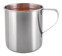Tatonka Stainless - Taza de acampada, tamaño 0. 45 l, color plateado