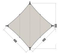Tatonka Tarp 3 TC, beige Onesize Sand Beige
