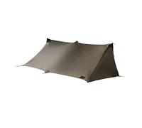 Tatonka Tarp Wing 1 LT - Lona Ultraligera y Altamente Resistente de Poliamida recubierta de Silicona - con Ojales y Trabillas para Correa - Incluye Cuerdas tensoras y Bolsa de Embalaje - Dimensiones: