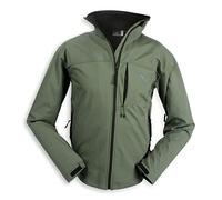 Tatonka Tech Manson Jacket - Chaqueta Softshell, Pesto, Primavera/Verano, Hombre, Color - Verde, tamaño L