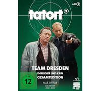 Tatort - Team Dresden Gesamtedition: Ehrlicher & Kain (Peter Sodann & Bernd Michael Lade) - Alle 21 Fälle aus Dresden [DVD]