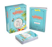 Tatouages à broder: Coffret avec des cartes avec patrons et instructions, un carnet technique, un pochon de rangement