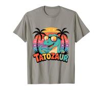 Tatozaur Dinosaurio polaco papá regalo TRex Polonia Día del Padre Camiseta