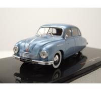 Tatra T600 Tatraplan 1950 Azul Claro Metálico Ixo Models 1:43