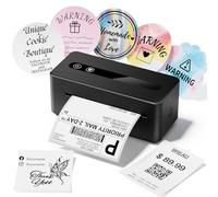 TATTMUSE Impresora Etiquetas Autoadhesivas 4x6, Impresora Etiquetas Envio Soporta Bluetooth y USB, Impresora Termica Etiquetas Adhesivas Compatible con Ebay, Etsy, DHL, Label Printer