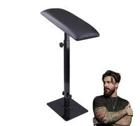 Tattoo Arm Rest, Adjustable Armrest Stand, Soft High-Density Sponge Cushion, Sturdy Steel Frame, Portable Space-Saving Design, Tattooing & Studio Use, 36.61 Inches