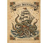 Tattoo Artist Sketchbook - American Traditional Edition: A Professional Drawing & Flash Book for Tattoo Artists