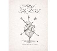 Tattoo Artist Sketchbook - Fine Line Black & Grey Edition: A Professional Drawing & Flash Book for Tattoo Artists