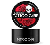 Tattoo Care Black Rose - Crema Tatuaje - 35 g - Cuidado intensivo & protección de la piel - Para tatuajes nuevos & antiguos - Preserva el color, protege de la decoloración