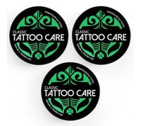 Tattoo Care Classic - Crema para tatuajes - 3 x 35 g - Sin perfume - Cuidado intensivo y protección de la piel - Para tatuajes nuevos y antiguos - Color intenso, protege contra la decoloración