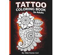 Tattoo Coloring Book For Adults