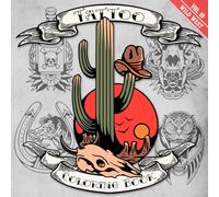 Tattoo Coloring Book Volume 10 Wild West: Complete with mantras for people who color outside the lines