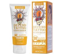 Tattoo Crema Solar, Protector solar del tatuaje, Proteccion Solar para Tatuajes SPF30, Tattoo Sunscreen Crema de Protección Solar del Tatuaje, UVA/UVB Sun Rays Protection, Water Resistant, 60ml