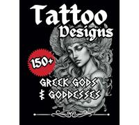 Tattoo Designs: 150+ Greek Gods & Goddesses Black Scale Tattoos