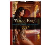 Tattoo Engel (Wandkalender 2027 DIN A3 hoch), CALVENDO Monatskalender