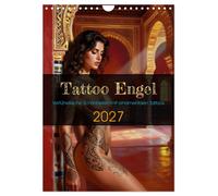 Tattoo Engel (Wandkalender 2027 DIN A4 hoch), CALVENDO Monatskalender