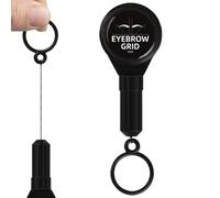 Tattoo Eyebrow Positioning Tool, Compact Brow Mapping Aid, Precision Lines Marker with Inked Strings, Lightweight Shaping Tool, Guide for Professional Makeup Artists