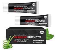 Tattoo Numibing Cream Gel 20 Gramos- Hasta 6 horas de fuerza extra para tatuajes, hidrata la piel de las articulaciones cuidando la piel seca, fácil de aplicar, seguro y suave. (2pcs)